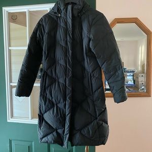 The North Face ladies full length down coat L